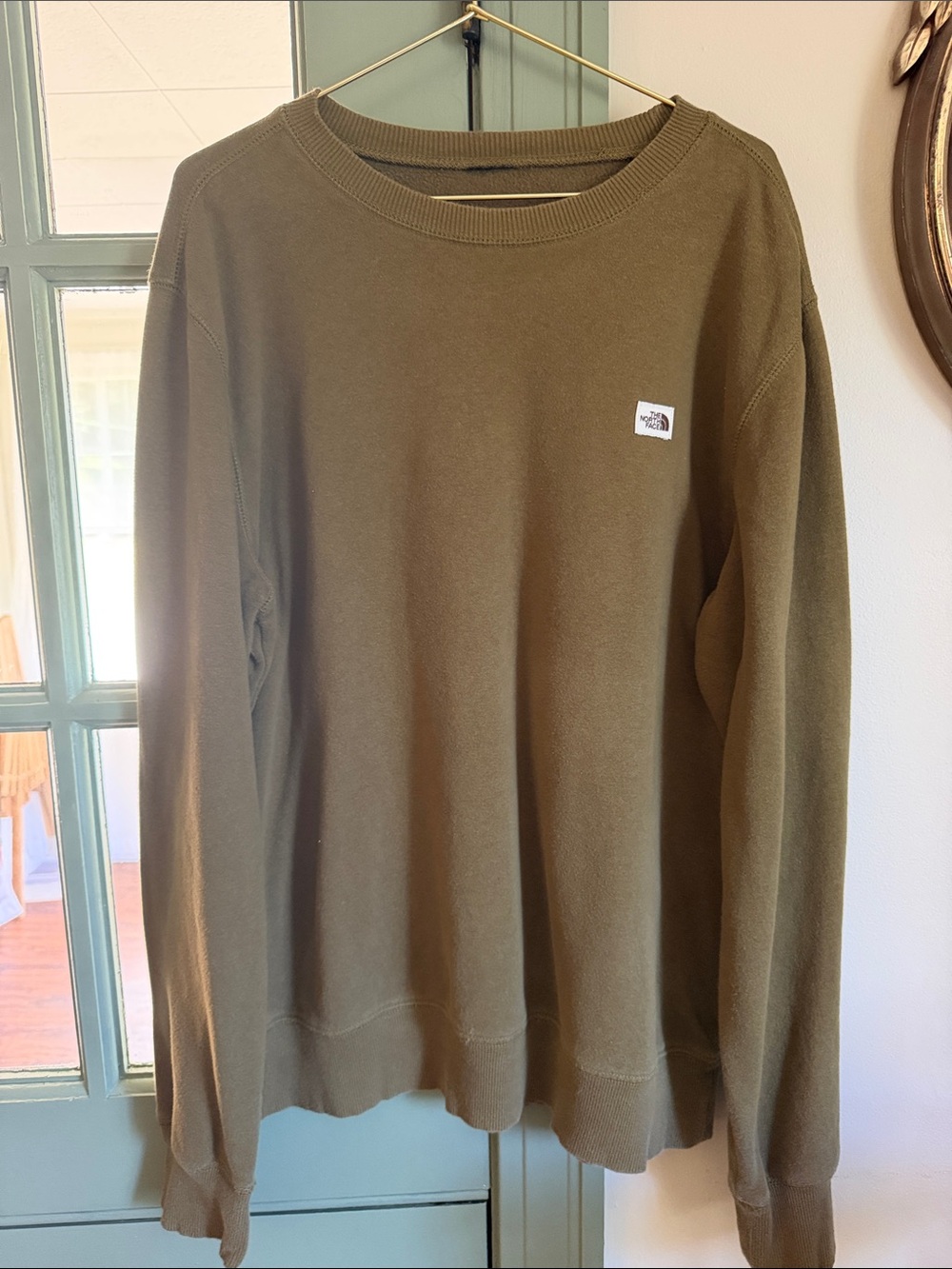The North Face Men's Crewneck Sweater - Olive